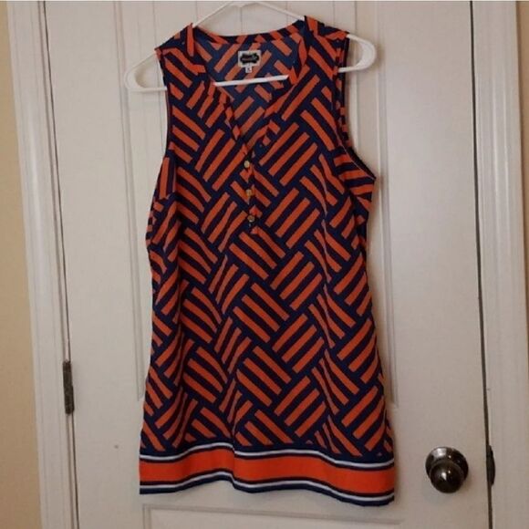 Mud Pie Sleeveless Blouse Size Medium - Picture 1 of 6